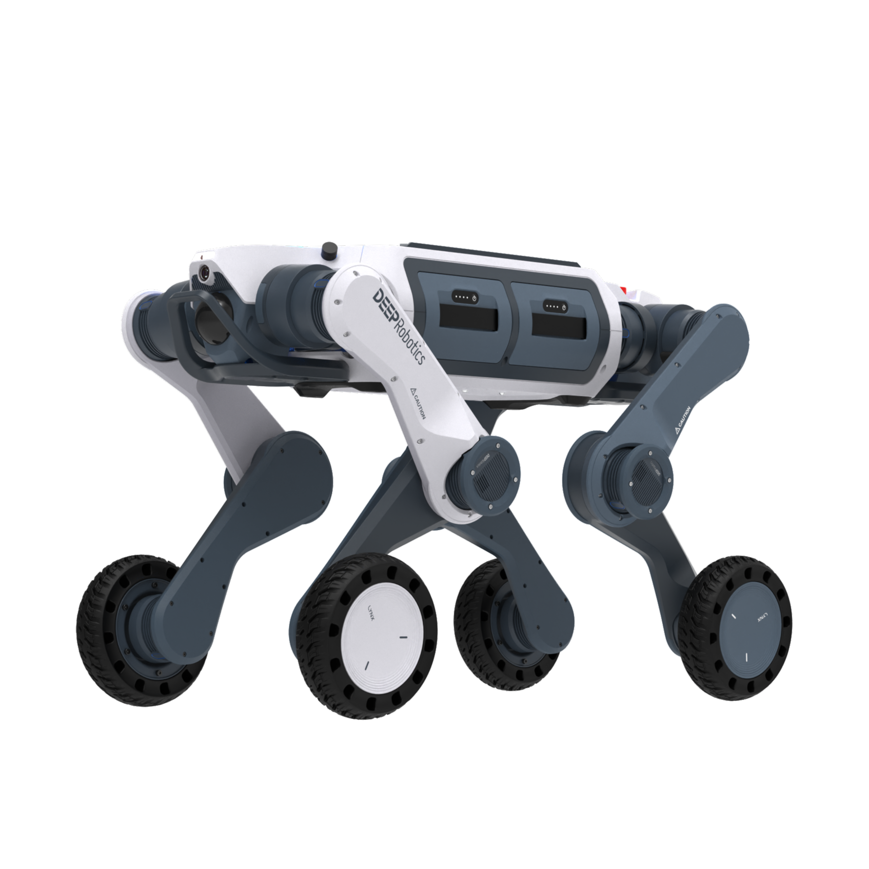 DEEP Robotics LYNX M20 Pro quadruped robot for autonomous industrial inspection, smart patrol, and AI-driven navigation with dual LiDAR and wide-angle cameras.