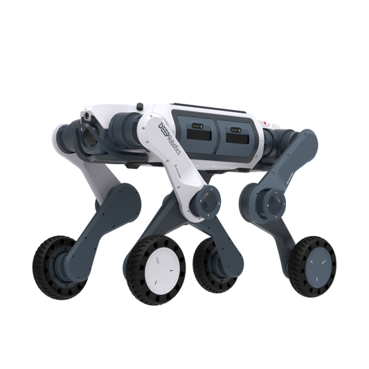 DEEP Robotics LYNX M20 Pro quadruped robot for autonomous industrial inspection, smart patrol, and AI-driven navigation with dual LiDAR and wide-angle cameras.